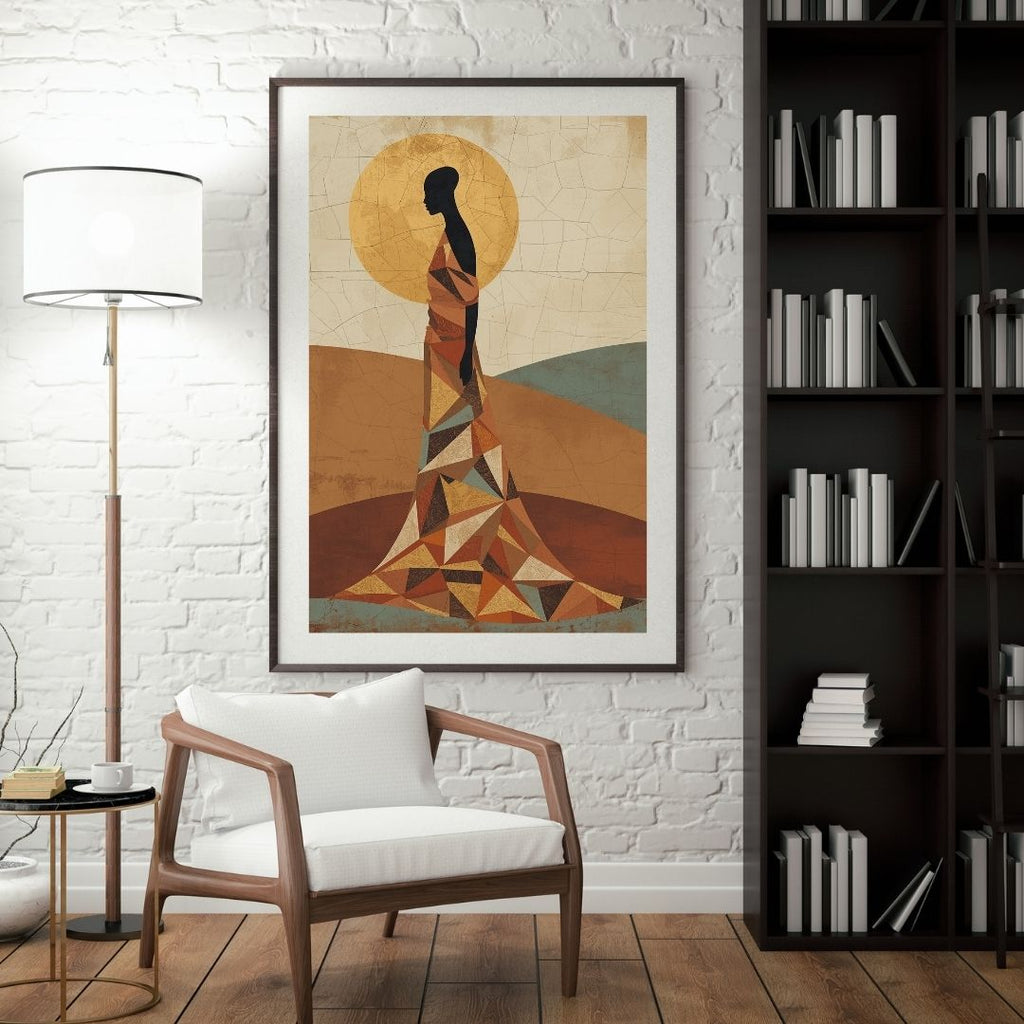 Daughter of the horizon B Canvas Print